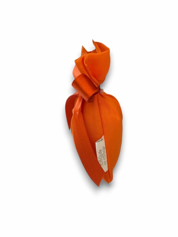 J2003AR Sacchetto porta confetti Made in Italy in Chiffon Arancio