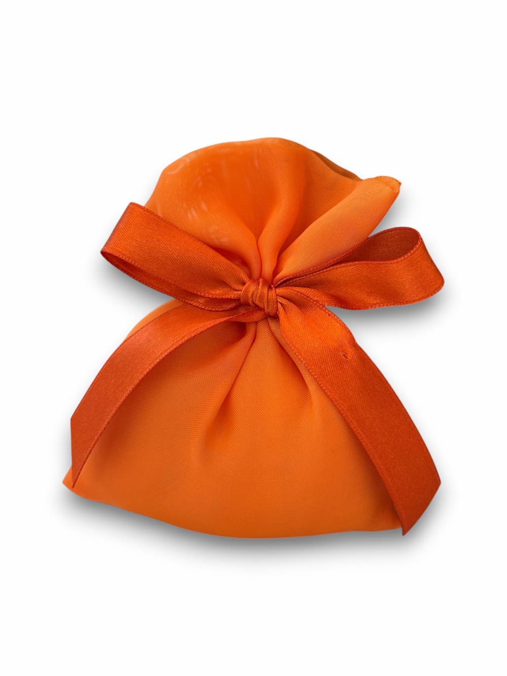 J2003AR Sacchetto porta confetti in chiffon made in italy Arancio