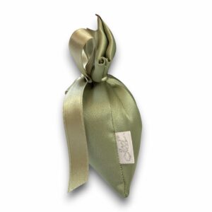 Sacchetto porta confetti Made in Italy Raso Verde Salvia