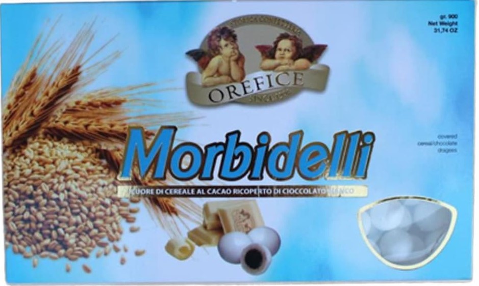 JOMORB5B Confetti Morbidelli Praline ai cereali bianco