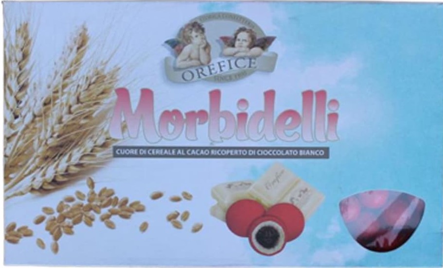 JOMORB5RSS Confetti Morbidelli Praline ai cereali rossi