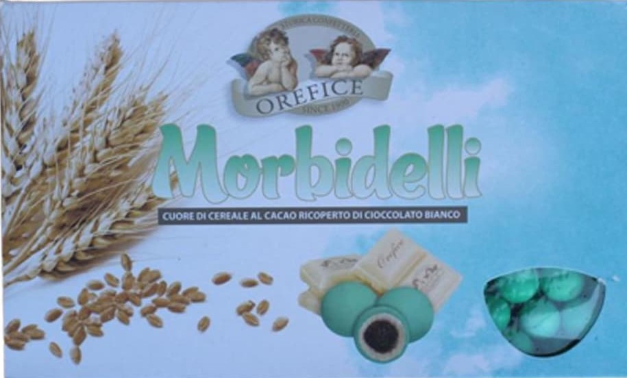 JOMORB5V Confetti Morbidelli Praline ai cereali verde